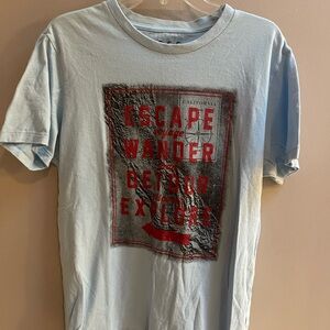 Free State Light Blue Adventure Graphic Tee